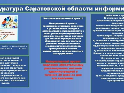 «Инициативные проекты как форма участия населения в осуществлении местного самоуправления».